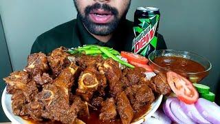 SPICY OILY MUTTON AND RICE EATING SHOW@HUNGRY PIRAN