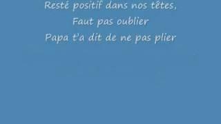 paroles Positif de Matt Houston et P square