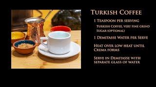 Turkish Coffee