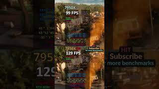 AMD Ryzen R9 7950X3D vs 7950X | BEST GAMING CPU? #amd #7950x3d #cpu