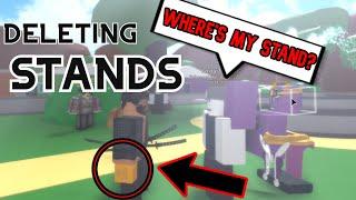 DELETING People's Stands |Admin Tool Trolling | A Bizarre Day Modded