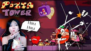 Pizza Tower с шаурмой!  Попытки убить босса 8 раунд! #pizzatower  #platformer