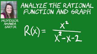 Analyze the Rational Function and Graph