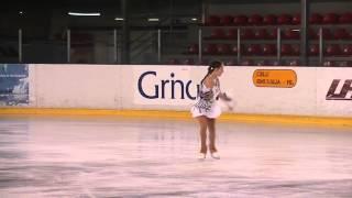 USTINOVA Alina, LAT, Advanced Novice Girls FS