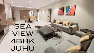 Beautiful Sea View 5 LAKHS  RENT, 4BHK, EXCLUSIVELY FURNISHED, JUHU