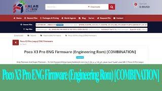 Poco X3 Pro ENG Rom / Firmware (Engineering Rom) [COMBINATION] halabtech