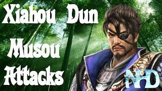 Dynasty Warriors: Xiahou Dun All Musou Attacks (DW2, DW3XL, DW4, DW5, DW6, DW7XL, DW8XLCE)