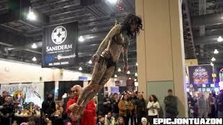 Verona Fink Suspension | Philadelphia Tattoo Convention 2025 | EPICJONTUAZON