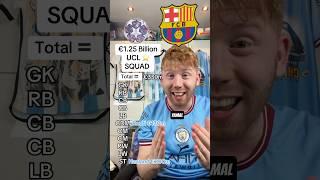 Building a €1.25B Champions League Team - Part 2
