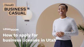 How to apply for business licenses in Utah