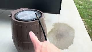 Rain catcher 4000 rain barrel