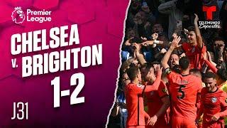 Highlights & Goals | Chelsea v. Brighton 1-2 | Premier League | Telemundo Deportes