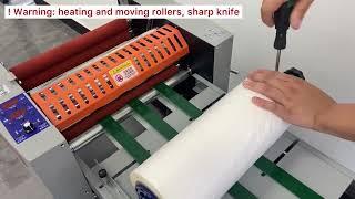 Sysform Neo-390A Belt Feed Roll Laminator - Tutorial