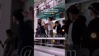 RM,JIMIN,TAEHYUNG & JUNGKOOK DANCING TO MONA LISA #bts bts at jhope concert today