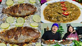 Dohkha Africa! Tilapia Ba Shu Shet Ha Foil + Sohprew Chutney || Tilapia Fish Recipe