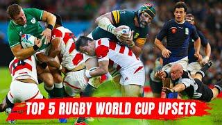 Top 5 Rugby World Cup Upsets | Shocks | Rugby Now