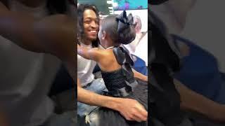 Father released from prison surprises daughter at pre-K graduation