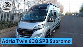 Adria Twin 600 SPB Supreme  - Motorhome Auction