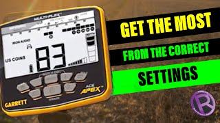 GARRETT ACE APEX SETUP & SETTINGS #GarrettMetalDetectors #MetalDetecting #AceApex #XMDUK #Regton