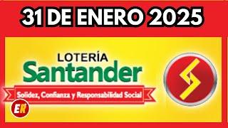 Resultado LOTERIA DE SANTANDER  VIERNES 31 de enero de 2025 