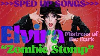 Elvira: Mistress of the Dark - "Zombie Stomp" }}}}}}}SPED UP SONGS}}}}}}} HALLOWEEN EDITION️
