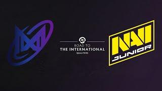 Nigma Galaxy vs NAVI Junior - Road to TI - RQ - WEU - Upper Bracket Quartferfinals