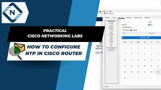 How to Configure NTP in CISCO Router & Switch   | CISCO Packet Tracer | Video # 39