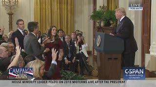 Exchange between President Trump and CNN's Jim Acosta (C-SPAN)