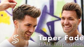 Taper fade and texture  - Barber haircut - Mens hairstyle inspiration