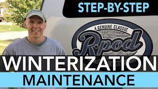 R-Pod RV Winterize – Step-By-Step Process (with Anode Rod)