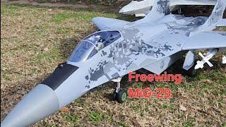 Freewing MiG-29 Fulcrum Digital Camo Twin 80mm EDF Jet