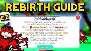 The *GUIDE* For Collect All Pets Rebirth Cave!