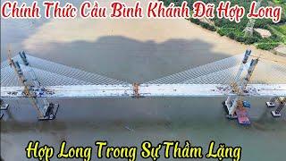 Chính Thức Cầu Bình Khánh Thuộc Cao Tốc Bến Lức Long Thành Đã Hợp Long Trong Sự Im lặng 21/6/2025