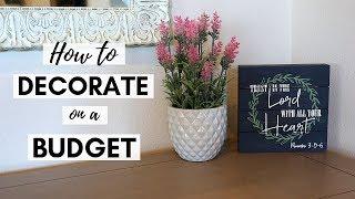 Top 5 Budget-Friendly Ways to Decorate Your Home