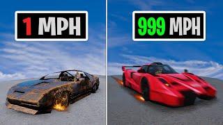 everytime i crash, my car gets FASTER... GTA 5 RP