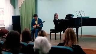"Кадриль" обработка для ансамбля балалайки с фортепьяно.