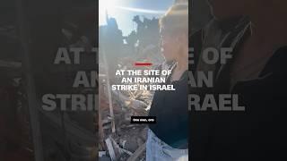 CNN shows aftermath of Iranian strike in Israel
