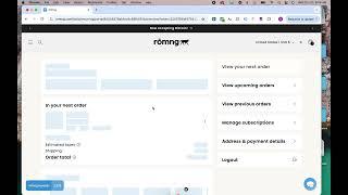 How to add a promo code to an active poop bag subscription on rōmng