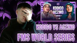 VOTACIÓN ACZINO vs KODIGO FMS WORLD SERIES 24 Jornada 2 - CHILE