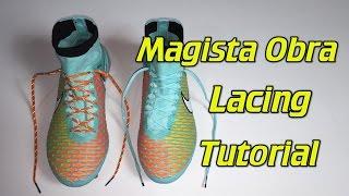 How To Replace The Laces On The Magista Obra - SR4U Laces Tutorial