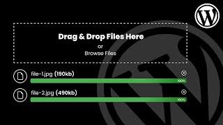 Drag & Drop Multiple Files Upload Field in WordPress | Advanced Files Attachment in WP Contact Form