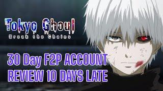 30 Day Account Review 10 Days Late - Tokyo Ghoul Break The Chains