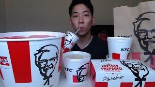 Fried Chickens, Mashed Potatoes, Biscuits, and Cole Slaw from KFC [MUKBANG/EATING SHOW]