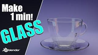 Best Glass Material in Blender Tutorial