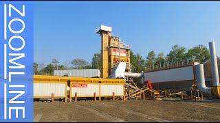 ZOOMLINE LB2000 Batching Type Hot Mix Asphalt Plant for Sale in Thailand