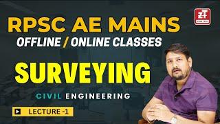 RPSC AE Mains Classes | Limiting Length of Offset - Surveying By Hariom sir  | ZONE TECH