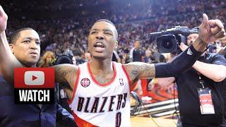 Damian Lillard Full Highlights vs Rockets 2014 Playoffs West R1G6 - 25 Pts, AMAZING Game-Winner!