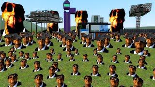 Obunga Family Nextbots Vs Towers In Garry's Mod \ 2K