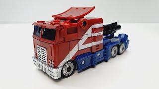 TRANSFORMERS Daban 9913 IDW Optimus Prime 트랜스포머 다반 9913 옵티머스프라임 변신 영상[범아빠장난감티비]