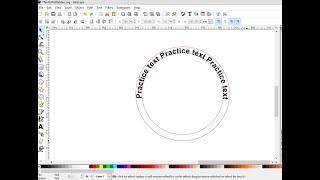 How to Put Text on a Path in Inkscape